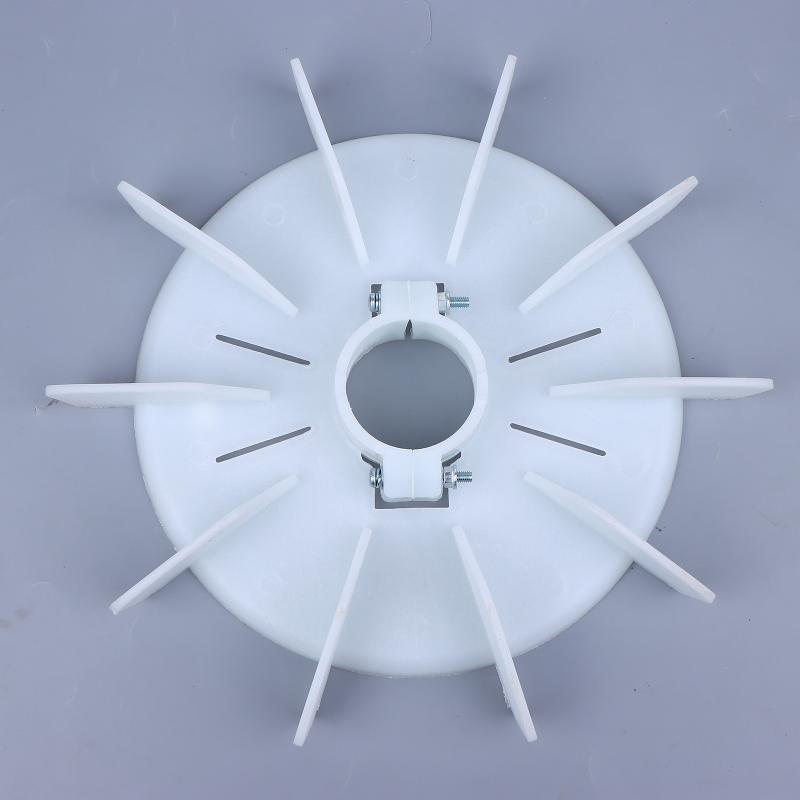 Heavy-duty Plastic Motor Cooling Fan; Adjustable Fan Impeller; Ideal for High-Temperature Hydraulic Motor Parts