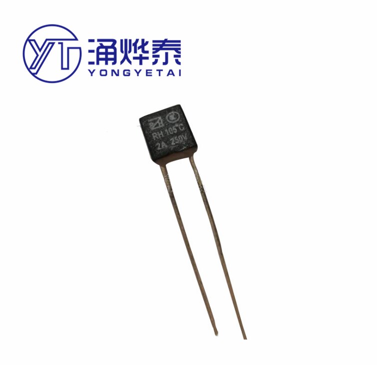 YYT-fusible térmico RH 92 95 102 105 115 120 125 130 135 140 145 150 grados, fusible de temperatura RH 2A 250V, fusible térmico para Motor de ventilador, 20 piezas