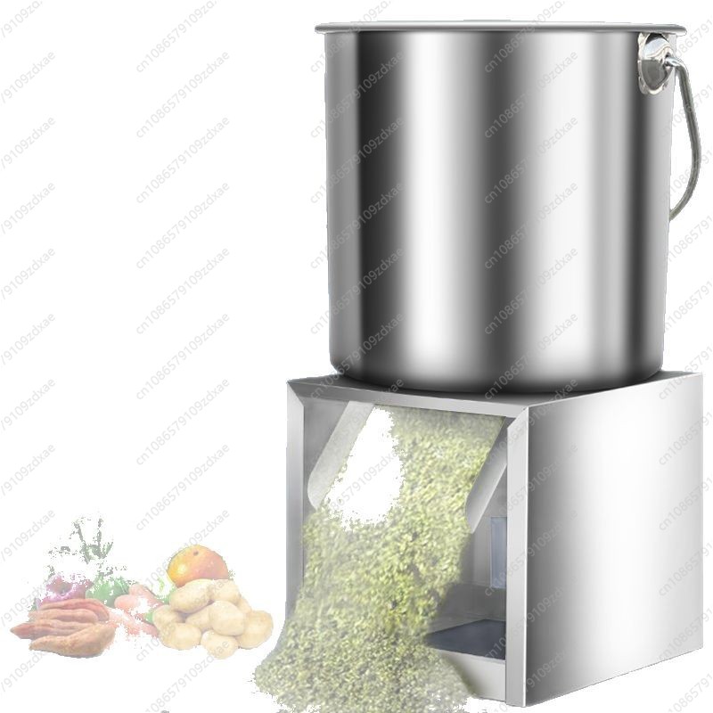 Broyeur de légumes de bureau pour nourrir des poulets, des canards, des oies, des volailles, un broyeur de légumes électrique en acier inoxydable,