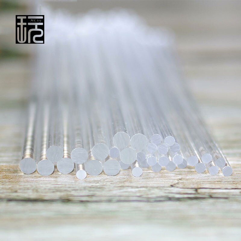 Diy microgreen material Micro garden decoration Fixed bottom bar Floral stick Potted plants accessories 19.5 cm