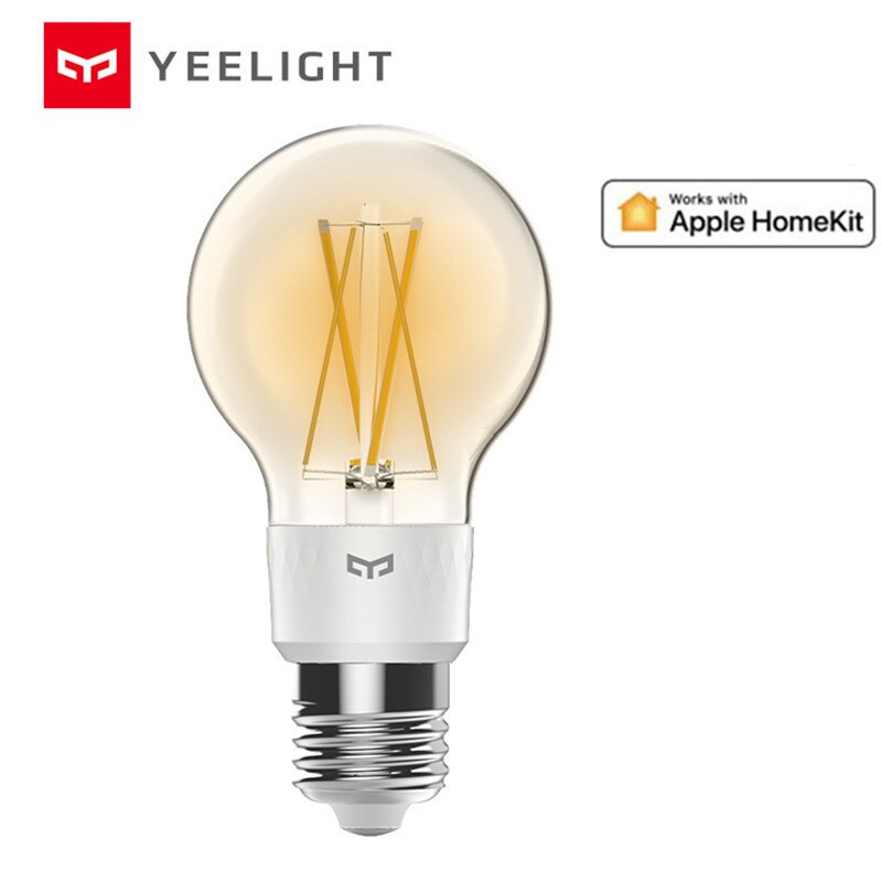 yeelight smart LED Filament bulb 200V 700 lumens 6W Lemon Smart bulb Work with Apple homekit: Default Title