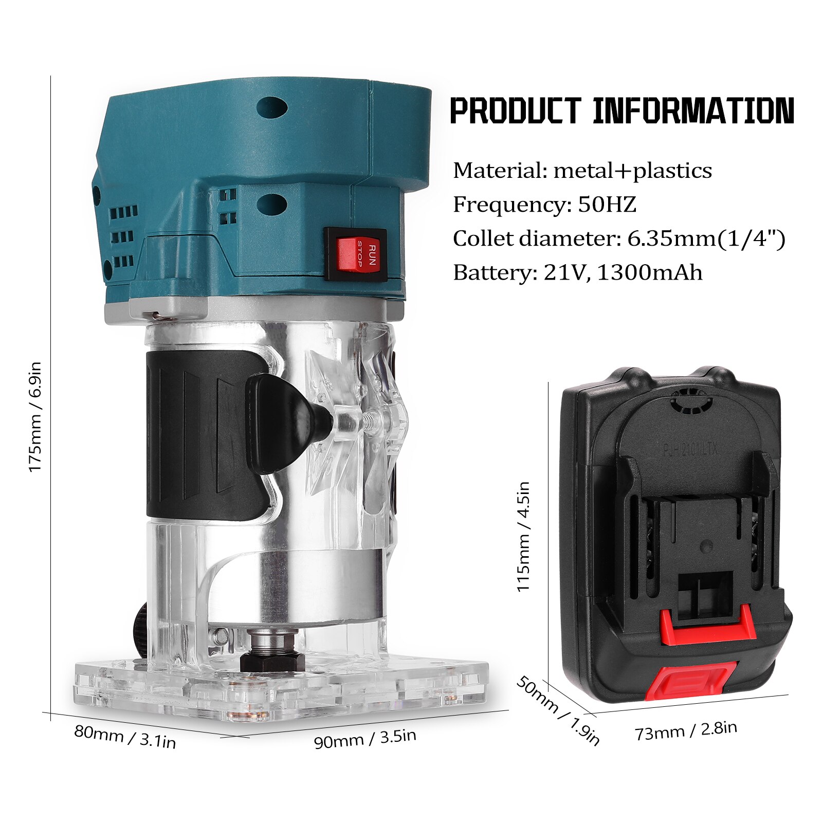 Houtbewerking Elektrische Trimmer Hout Frezen Graveren Steken Trimmen Machine Hand Carving Machine Hout Router Met Batterij