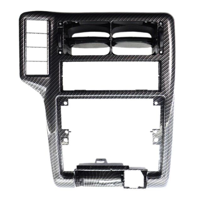 Wewnętrzna konsola środkowa kropla AC kratka wentylacyjna dla-VW nosiciel kijów golfowych-gra polo 6N 1994-2002 6N1858071A: węgiel wzór kolor