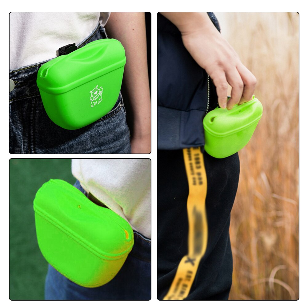 Sac d'entraînement pour chien de compagnie, Portable, collation appât pour chiens obéissance agilité en plein air, pochette de stockage des aliments, sacs de taille de récompense