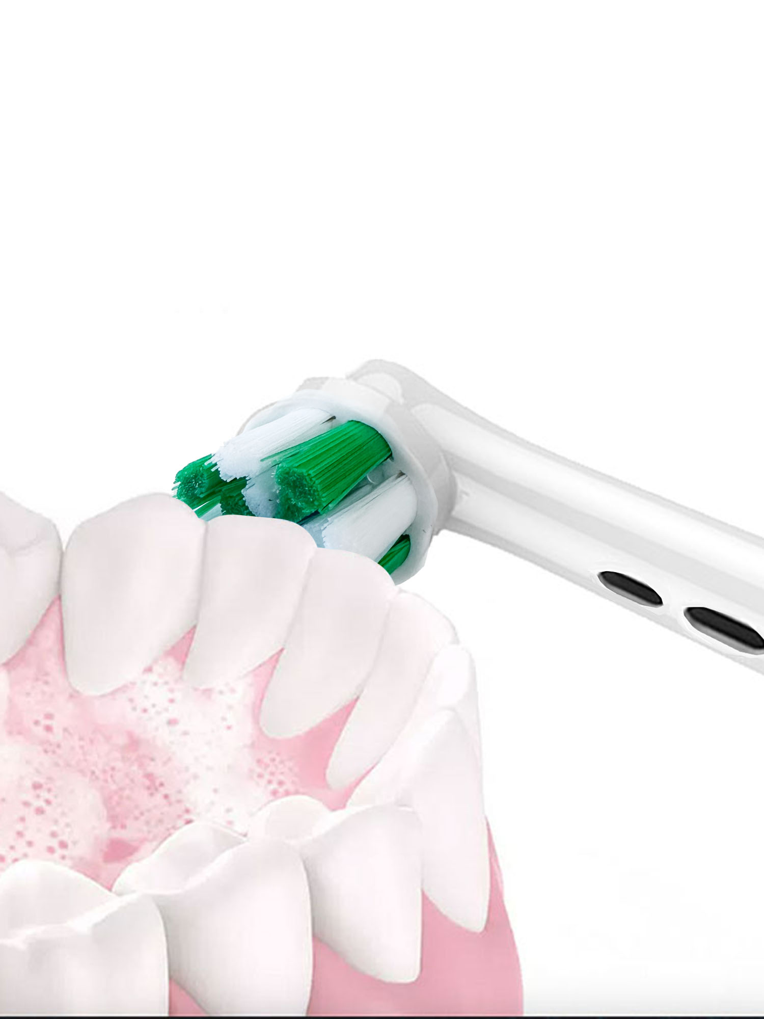 4 Stuks Vervanging Opzetborstels Compatibel Met Voor Braun Oral B IO 3 4 5 6 7 8 9 10 Serie elektrische Tandenborstel