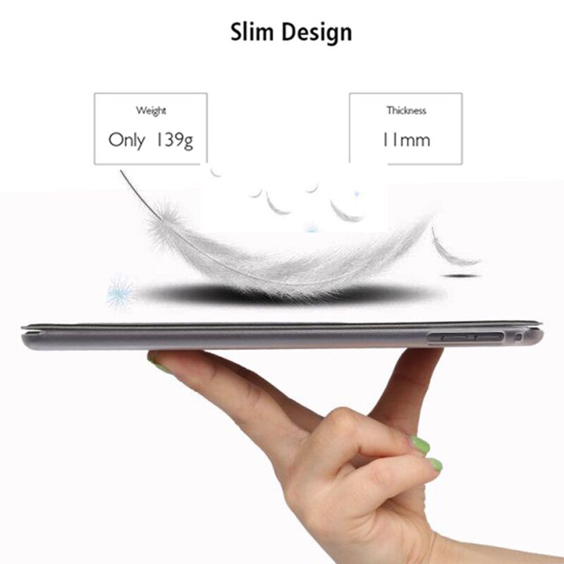 QIJUN Case for Tab S2 9.7 Cover SM-T813 T819 Slim Auto Sleep Wake Up Stand Cover for Samsung Galaxy Tab S2 9.7 SM-T810 T815 case