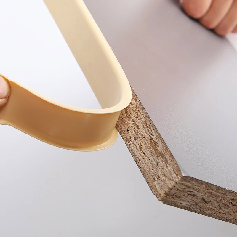 1M U-förmigen Selbst-adhesive Streifen TPE Tisch Schutzhülle Schrank Reparatur Rand Banding für Möbel Renovierung liefert
