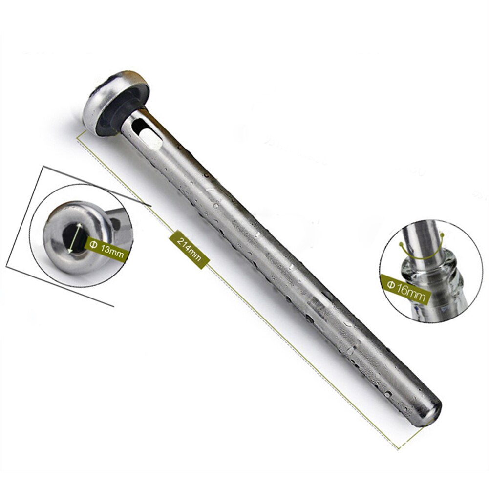 304 Stainless Portable Beer Wine Beverage Chiller Stick Cooler Kitchen Tool