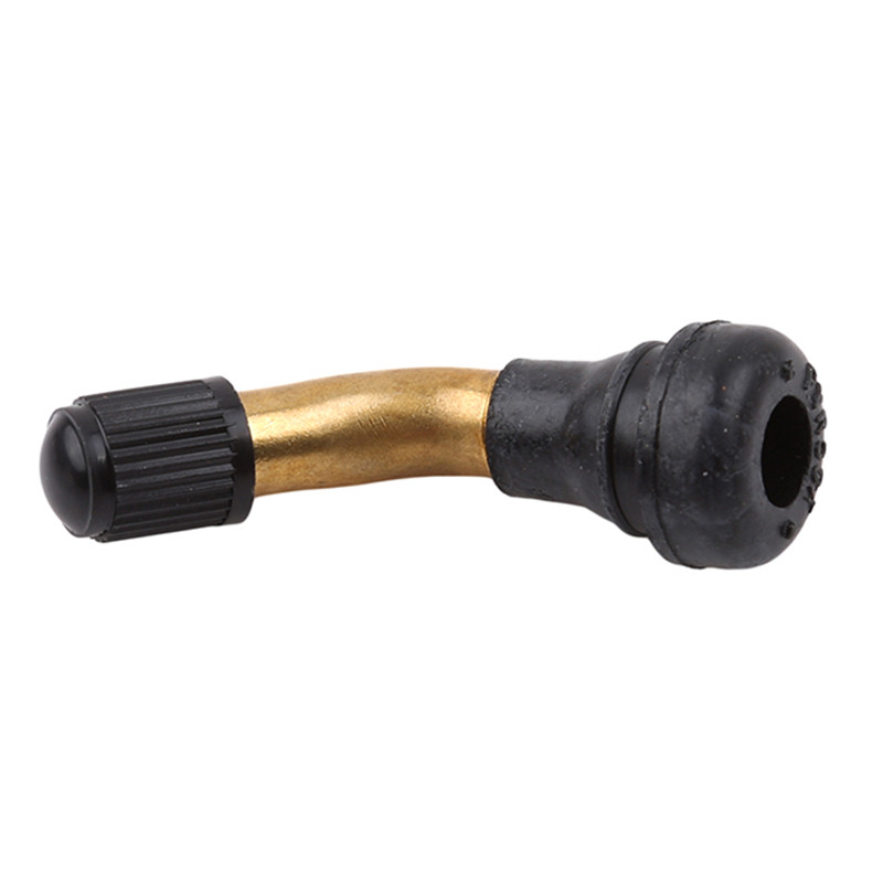 Tyre Valves Stem Rubber For Harley Davidson Tire Valve Motorcycles 90 Degree Brass Scooter Tyre Valve Right Angle Snap-in