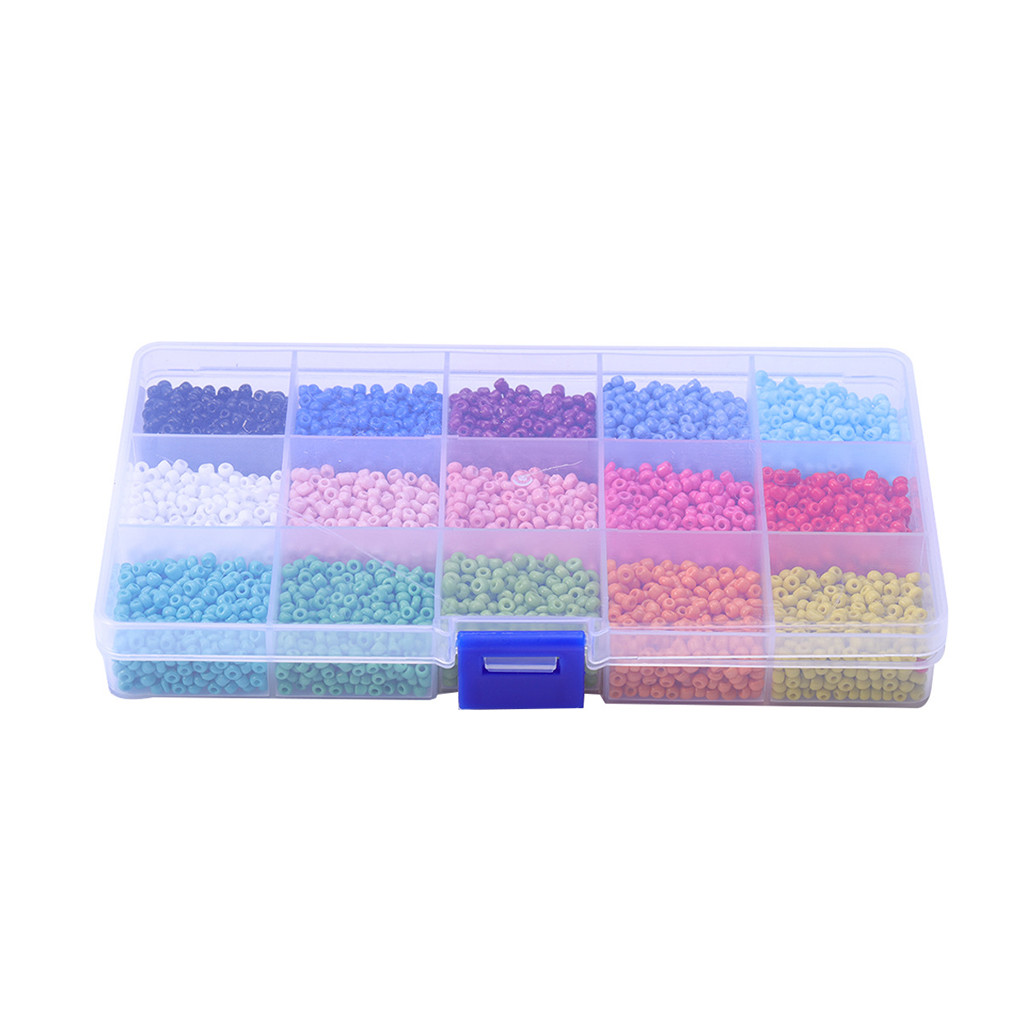 3mm mini krystal perler gør-det-selv-armbånd kunst smykkefremstilling fadefri farve glasperle gør det selv-kunstværk håndlavet fremstilling