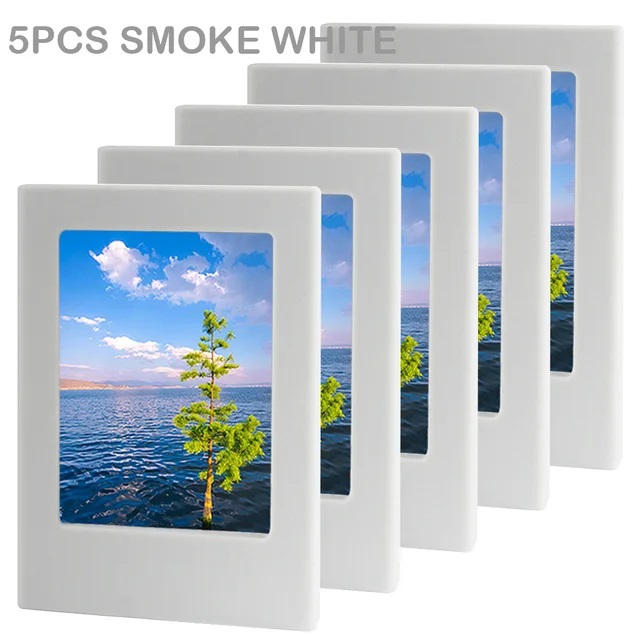 Nowe magnetyczne ramki na zdjęcia do lodówki 3-calowa kolorowa ramka na zdjęcia Magnesy Album do Fujifilm Instax Mini Film Papers
