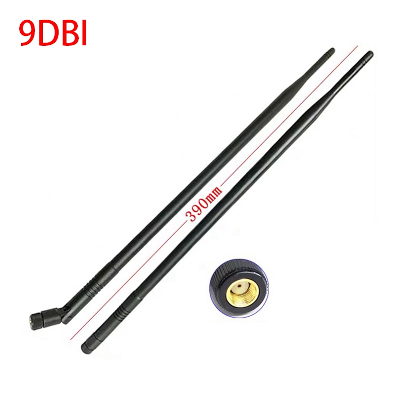 3Pcs 9DBi RP-SMA Dual Band 2.4Ghz 5Ghz High Gain Wifi Router Draadloze Tilt Antenne 6dBi RP-SMA Dual band 2.4Ghz 5Ghz Antenne