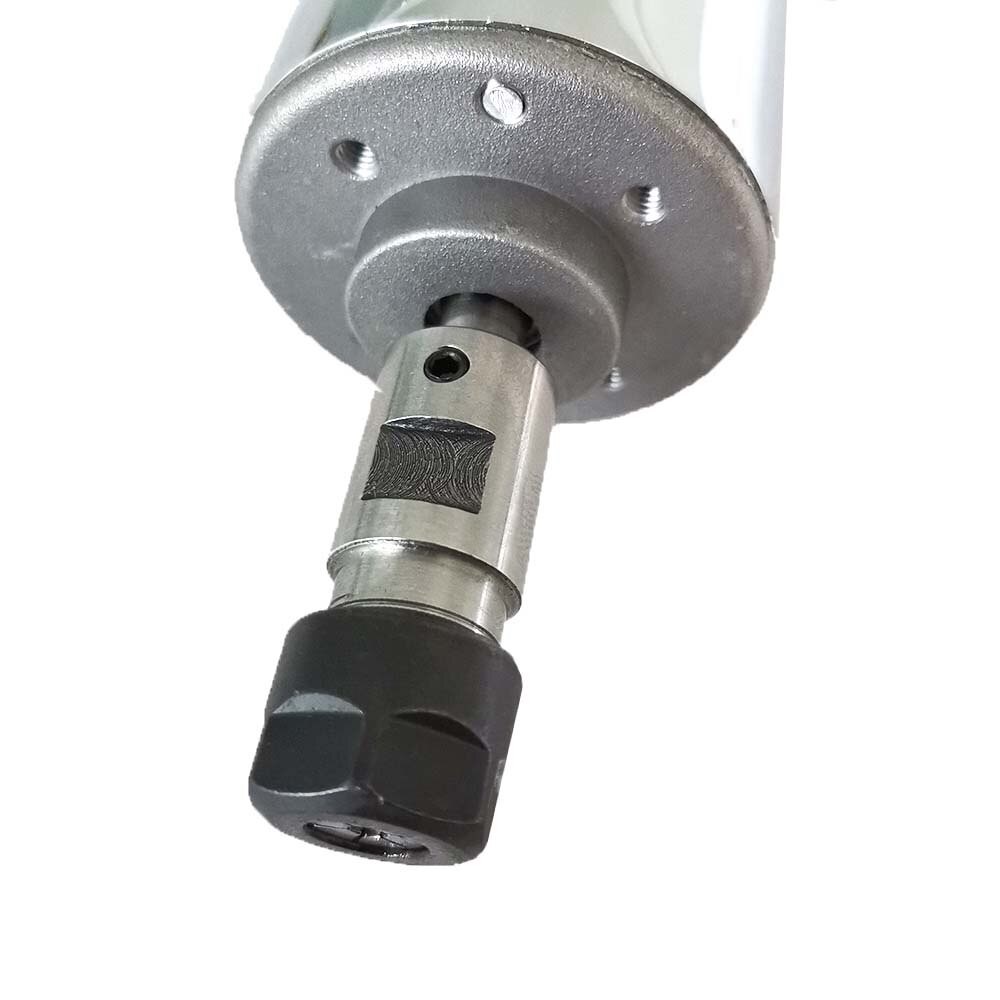 Broche de CNC 500w ER11 pince 52MM diamètre DC petit moteur de broche refroidi par Air 0.5kw pour la gravure broche de fraisage avec scre gratuit