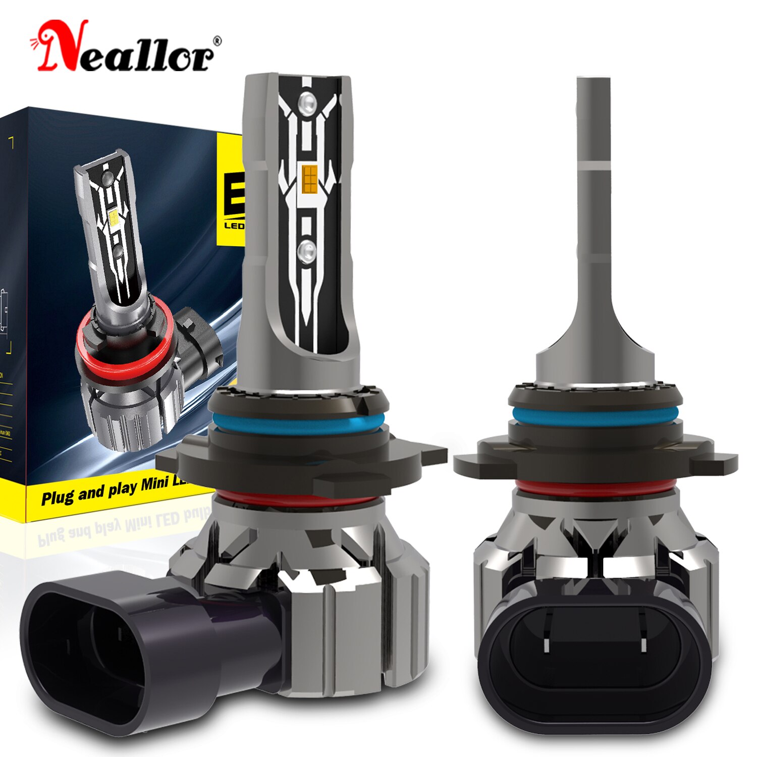 2X 9012 HIR2 9005 HB3 HB4 H11 H8 H9 H10 9006 LED Nebel Licht Lampen hoch Energie 6000K 3000K LED Nebel Licht DRL Lampen Auto Nebel Lampe