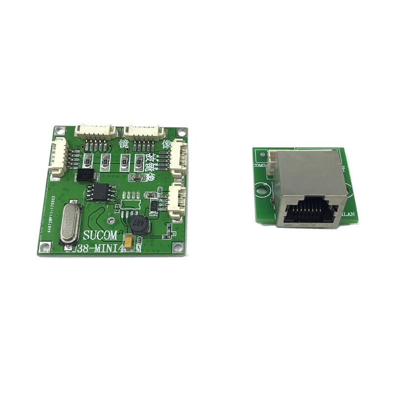 OEM mini goedkope priceule5-port HUB capture packet mirroring Elke poort capture packet data captureEthernetswitchmodule: 4port100mHUB Mirror