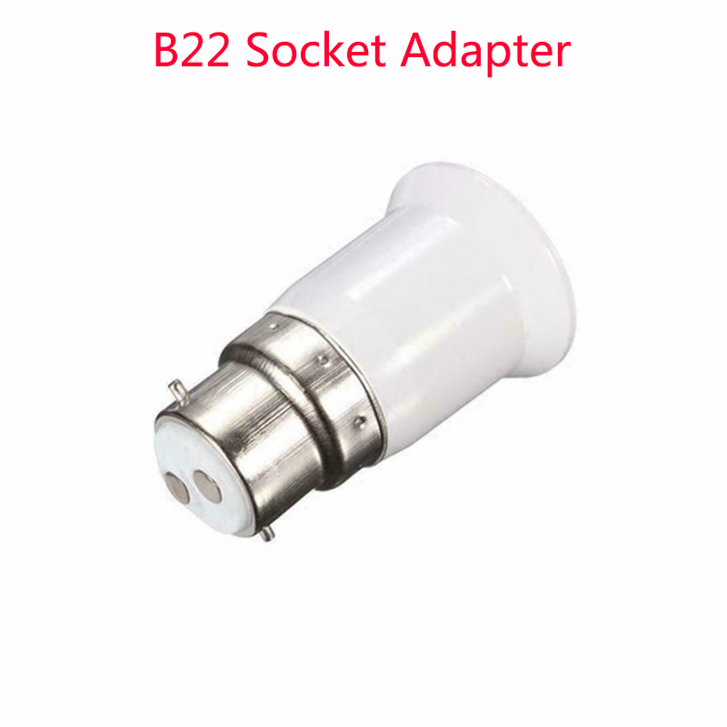 1PC E27 Socket Adapter LED Light To EU/US Plug Holder Converter ON/OFF Practical Lamps Accessories For Bulb Camera Base: B22