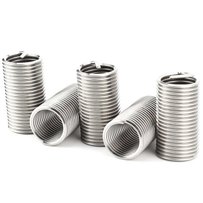 threaded inserts stainless steel insert for hardware repair tools Wire Thread Insert Stainless Steel Protective Coil