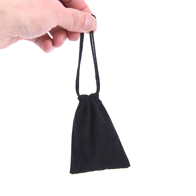 7pcs/lot White Polyhedral Transparent Dices Multi-side With Cloth Bag For Gaming