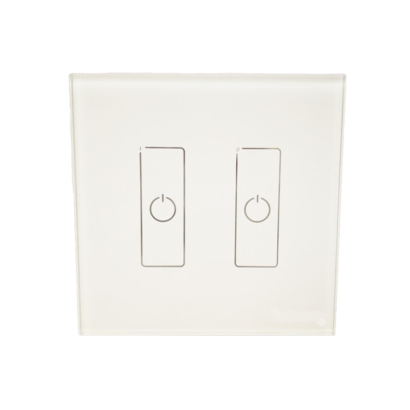 Dali Led Dimmer On/Off Switch 86 Type Wall Mount Touch Panel Dimmable 1 2 3 4 Channel Scene Group Unicast Broadcast Mode