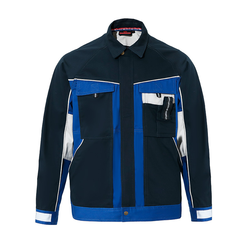 Men’s Work Jacket and Pants hi vis Reflective Workwear Suit Carpenters Work Sets Workwear Jacket Pants with Many Pockets: Jacket / XXXL-190