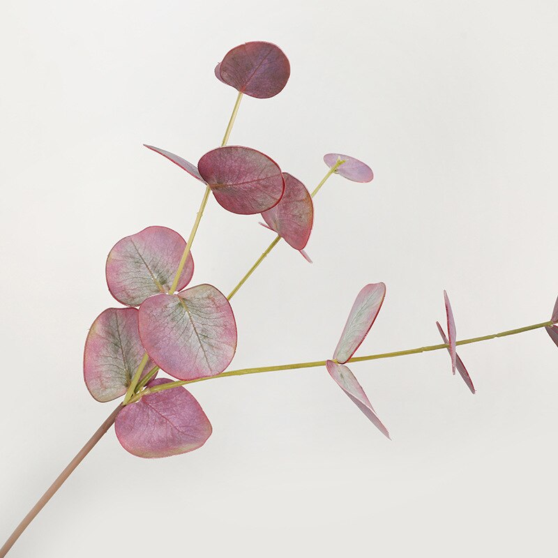 Nordeuropeisk stil liten fersk kunstig grønn graft 45cm feel eukalyptus bryllup dekorasjon stue restaurant potted: Høst