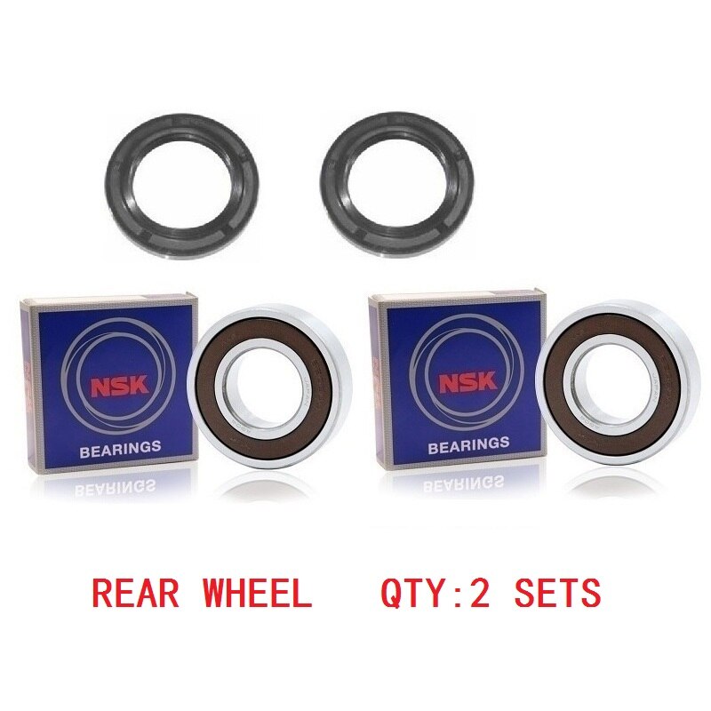 Kit de roulements de roues avant et arrière, pour Adly ATV 300S Interceptor 300U 300U II 320U 320S et Adly ATV 400XS II