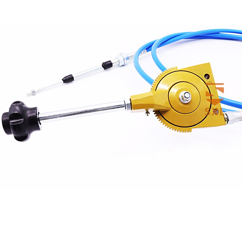 Excavator throttle cable Hitachi Daewoo Excavator Modification Installation Manual Hand Pull Cable Accelerator