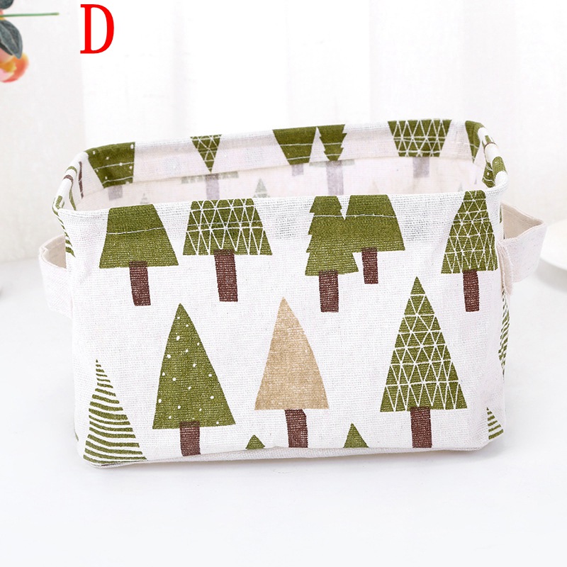 Pöytätulostettu söpö kankaalle säilytyslaatikot kaappi lelu säilytyskori kontti järjestäjä kodin kangas kuutio säilytyslaatikot: D
