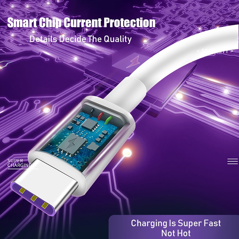 Cable Micro USB de carga rápida 5A para móvil, Cable de datos tipo C de carga rápida para Samsung S10, Huawei P20, P10, P9, xiaomi