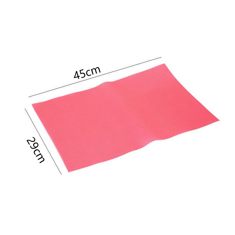 4pcs Refrigerator Pad Antibacterial Antifouling Mildew Refrigerator Mats Moistureproof Waterproof Pad Cooler Fridge Mats: C 4PCS