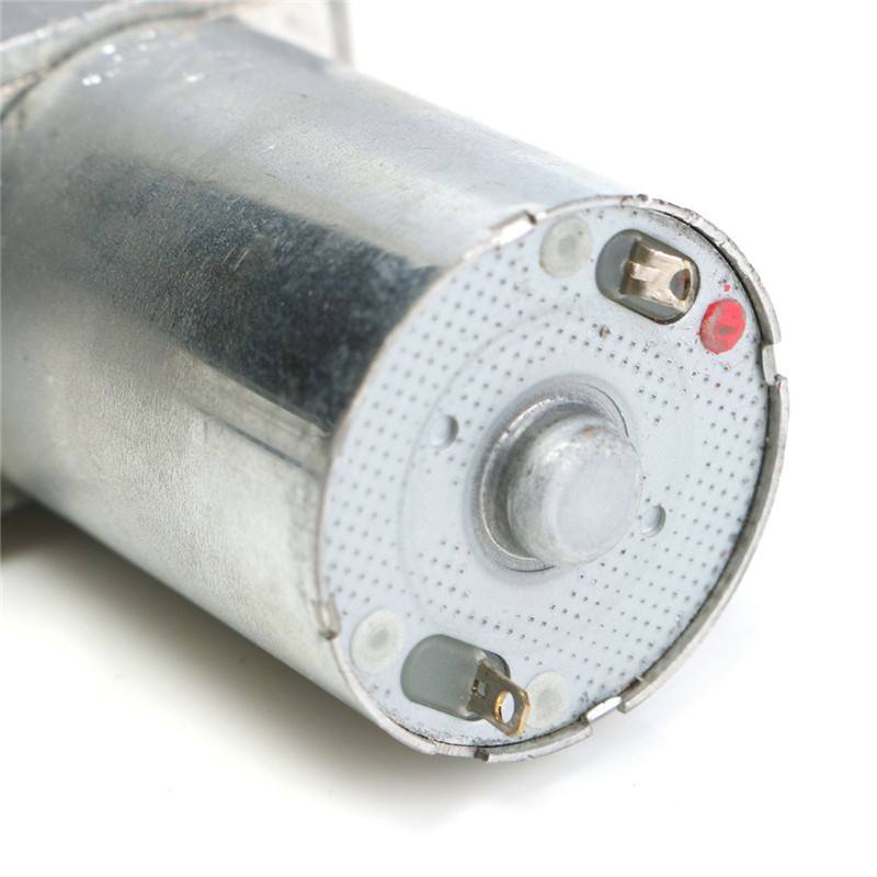 DC 12 V 10 rpm Omkeerbare Hoge Koppel Turbo Worm Geared Motor DC Motor JGY370 Bevolking
