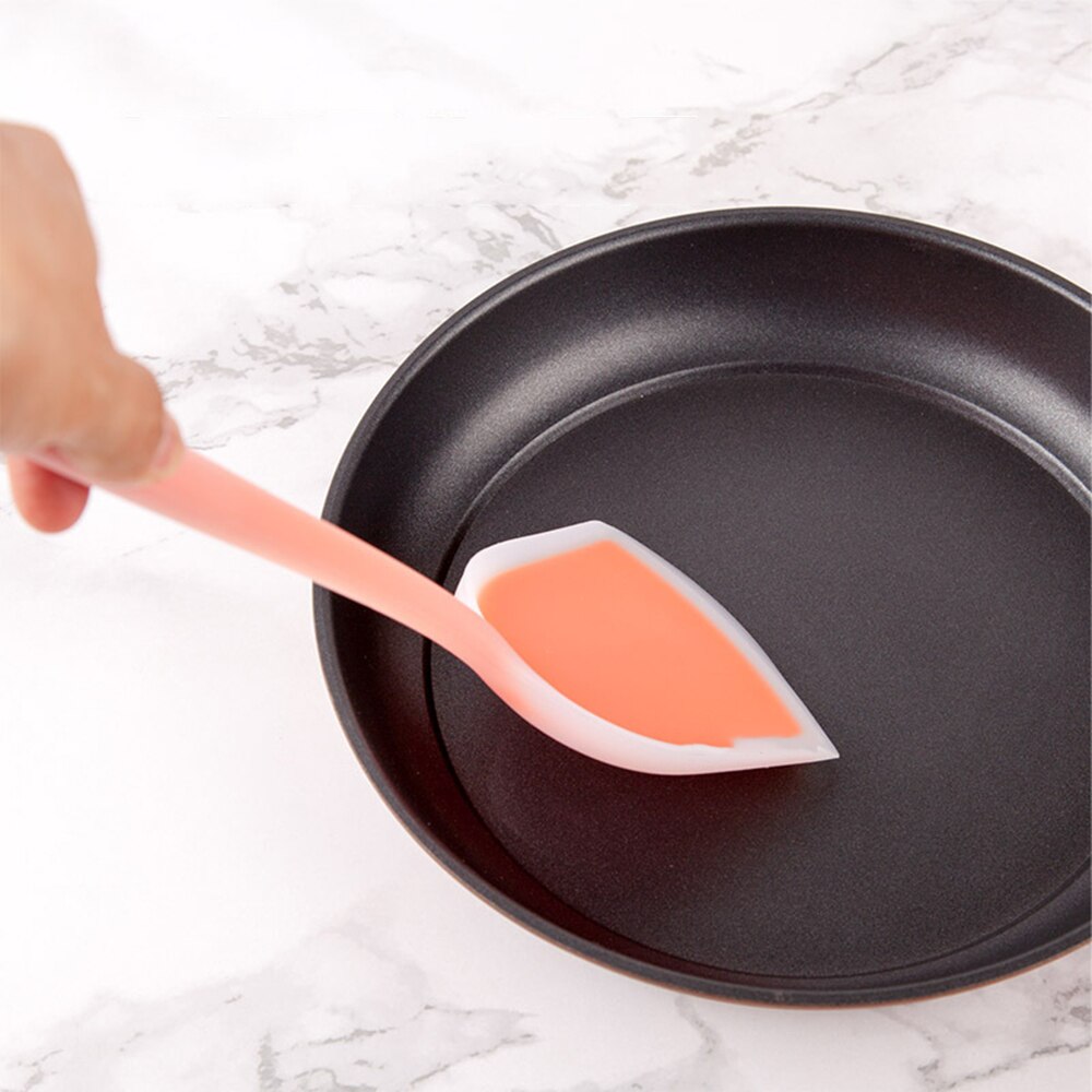 Silicone Spatula Beef Meat Egg Kitchen Scraper Wide Pizza Shovel Non-stick Turners Food Lifters Home Cooking Utensils 5 Colors