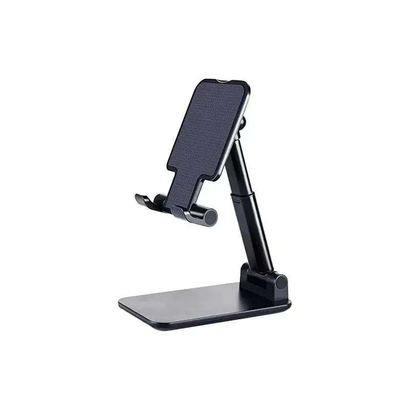 Bureau Mobiele Telefoon Houder Voor Iphone Ipad Verstelbare Desktop Tablet Houder Universeel: Black
