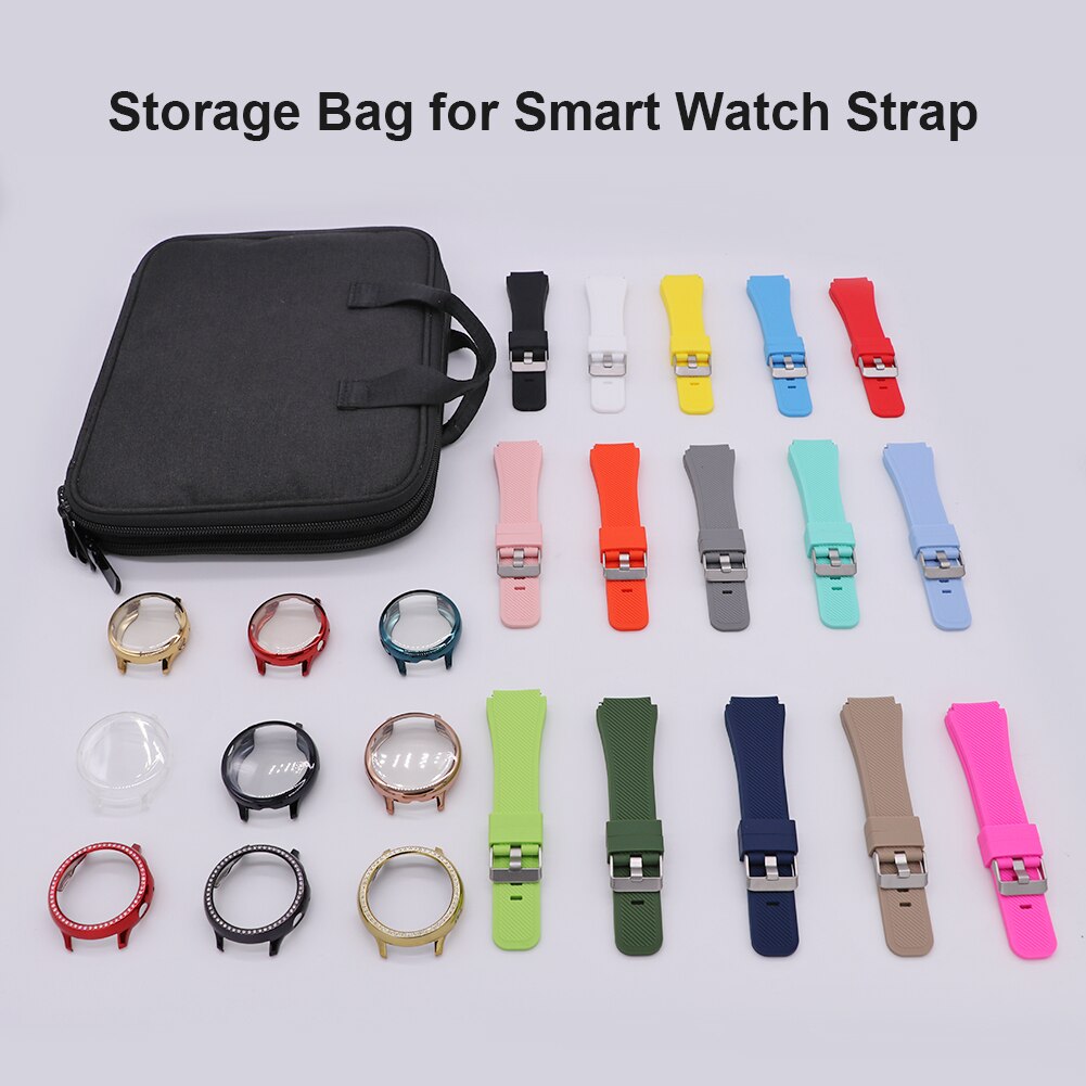 Multifunctionele Draagbare Slimme Horloge Band Opbergtas Organizer Duurzaam Horloge Band Houder Doos Outdoor Reizen Horlogeband Pouch