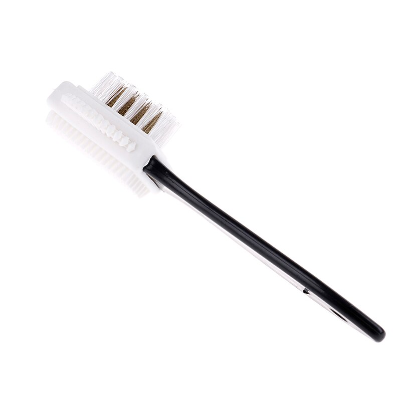 Przydatne zamszowe szczotka robić butów 3 boczne szczotka robić czyszczenia i gumka robić mazania zestaw czarny w kształcie litery S buty odkurzacz robić zamszu nubuku robić butów