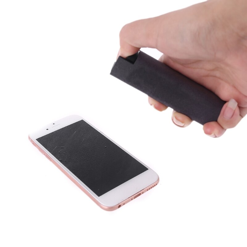 1Set Portable Phone PC Screen Cleaner Microfiber Cloth Cleaning Device for TV B95C