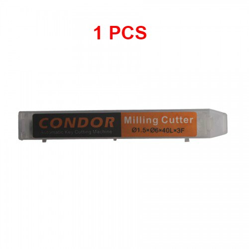 1.5mm Milling Cutter for IKEYCUTTER CONDOR XC-007 and CONDOR XC-MINI Key Cutting Machine