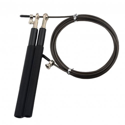3M Jump Ropes Sports Fitness Adjustable Fast Speed Jump Skip Rope no noise Skipping Wire For Fitness Skip Training: black