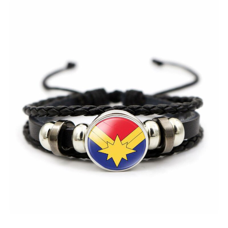 Hero Serie Speelgoed Hand Geweven Lederen Kralen Armbanden Jouet Voor Jongens En Meisjes Stijlvolle: T0010Z-10