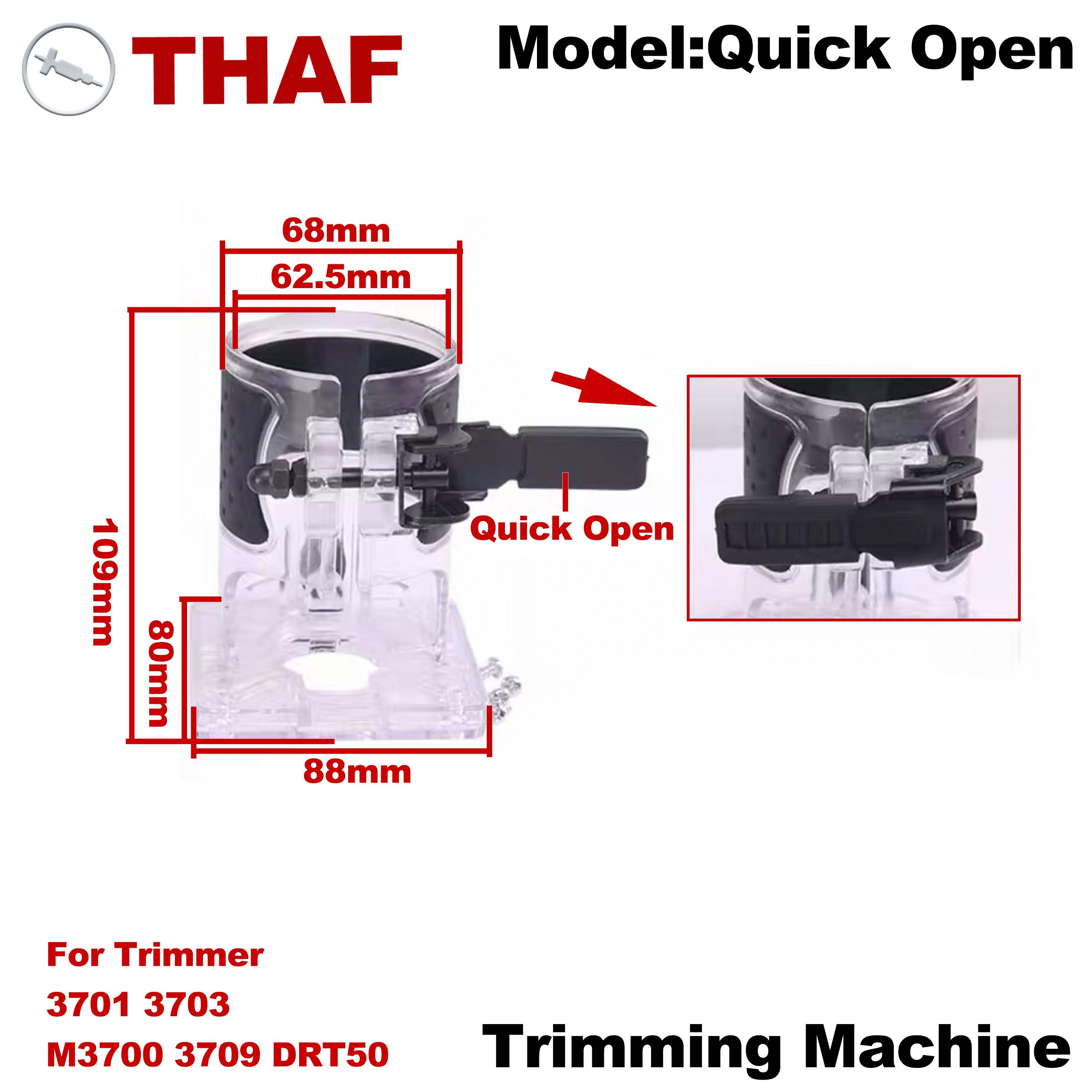 Transparent Cover Shell Spare Parts for Makita Trimming Machine Trimmer 3701 3703 M3700 3709 DRT50