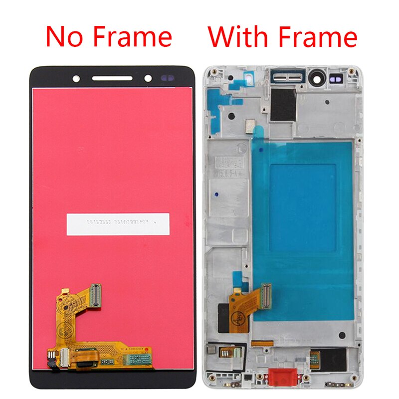 Écran tactile LCD avec cadre de 5,2 pouces, assemblage de numériseur pour HuaWei Honor 7, PLK-TL01 PLK-L01 PLK-UL00 PLK-AL10