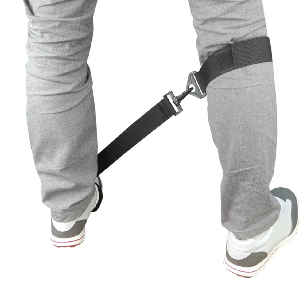 1PC Golf Post Orthotics Correction Leg Rod Corrector Rod Remedical Belt Leg Golf Training Aids Fixed Belt Trainer Equipment