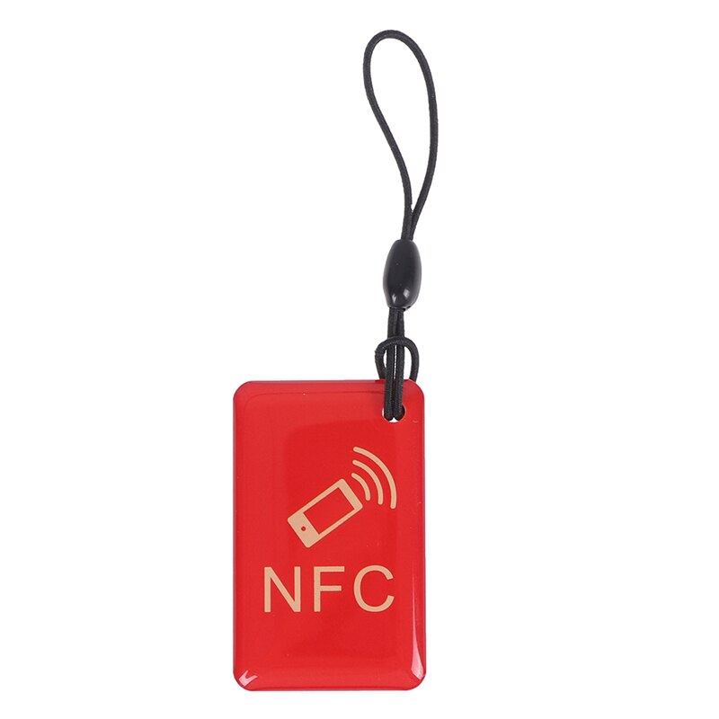 Nfc tags etiket ntag 213 13.56 mhz smart card til alle nfc aktiverede telefoner: Rød