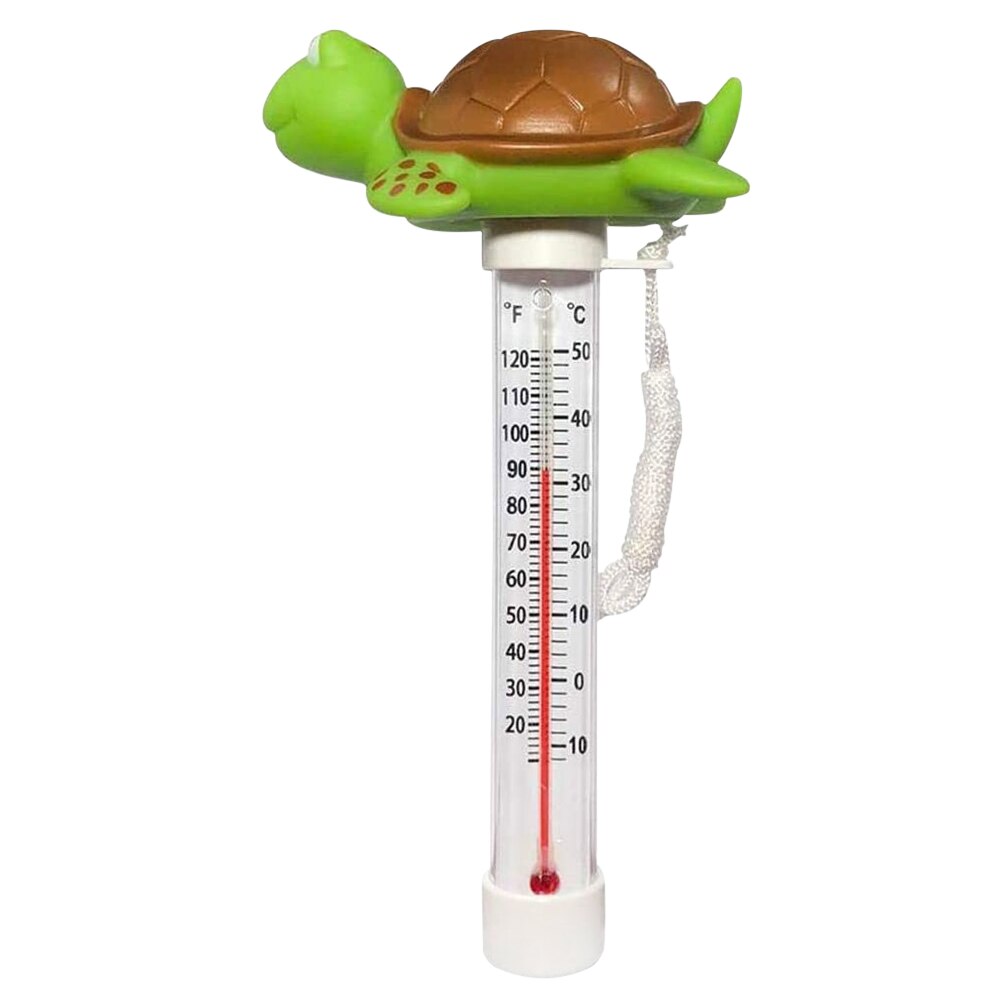 Swimmingpool termometer sødt dyr vand spa temperatur måle måler skildpadde pool tilbehør pool termometer til badekar