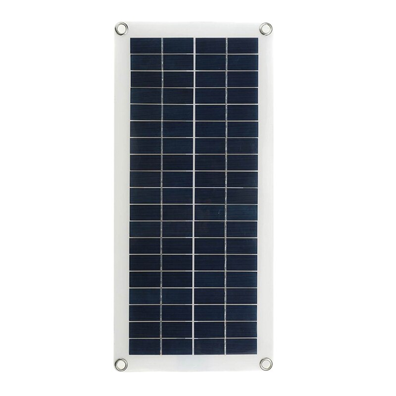 Panneau solaire 10W monocristallin avec double Port USB, Flexible, alimentation Mobile, Camping en plein air, chargeur de batterie solaire