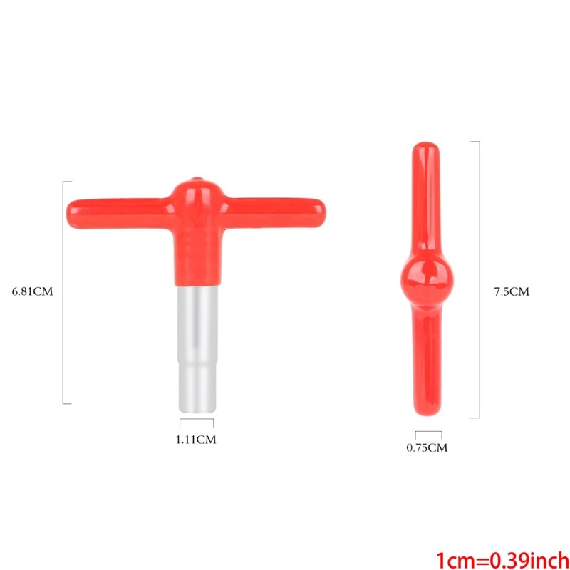 Anfänger Trommel stimmen Werkzeugkasten Instrument T-Schlüssel Hardware- für Schnelle Installation
