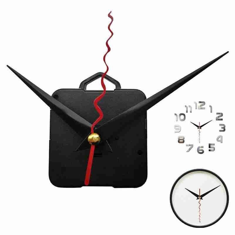 Beweging Drie Handen Mechanisme Onderdelen Set Kit Diy Klok Onderdelen Accessoires Muur Klassieke Stille Klok Decor Quartz Thuis Klok U0O6