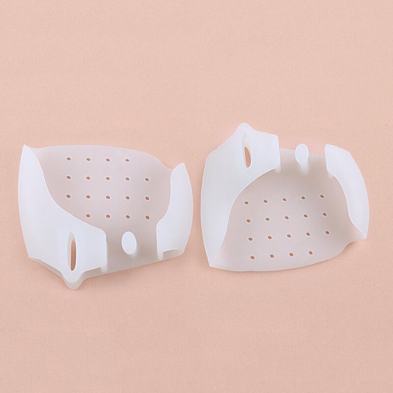 2pcs /1 Pair Silicone Orthotics Toe Separators Toe Align Gel Stretcher Correct Overlapping Feet Toe Separator: Default Title
