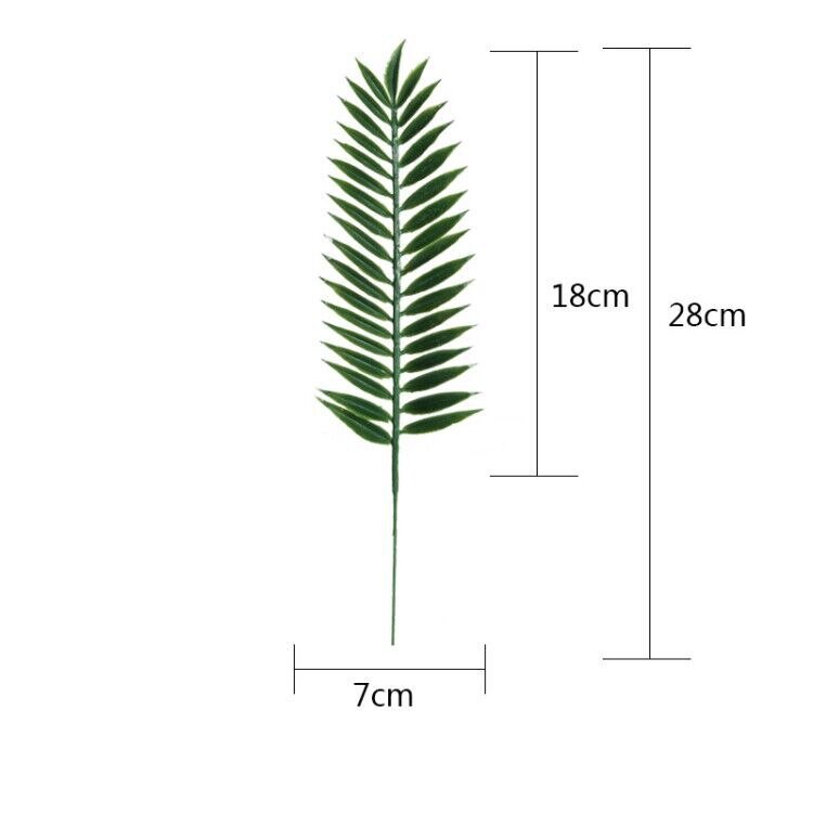 1pcs artificial flower plastic wild sunflower leaf wedding decoration home decoration iron tree leaf artificial plant: xdks-420