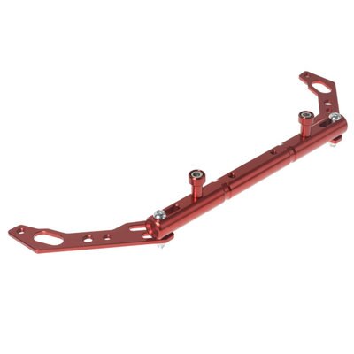 Motorfiets Bewerkt Aluminium Universal Stuur Balans Vaste Beugel Multifunctionele Stuur Balans Beugel: Rood